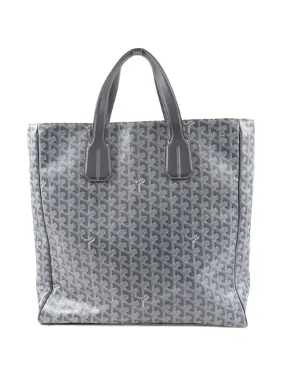 Pre-owned Goyard Ine Volta Tote Bag In Grey