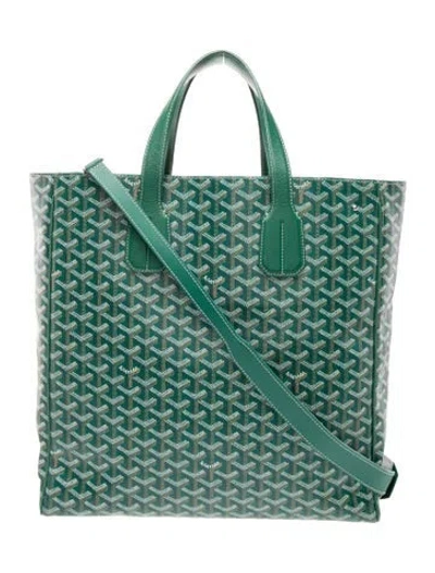 Pre-owned Goyard Ine Voltaire In Green