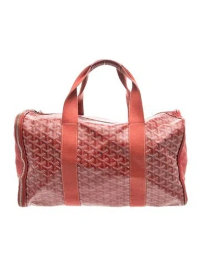 Pre-owned Goyard Ine Voltigeur In Red