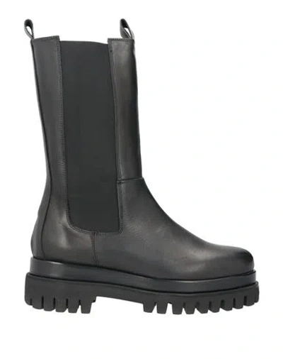 Gp Woman Boot Black Size 10 Calfskin