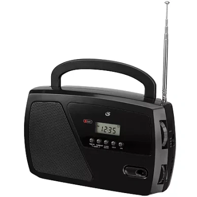 Gpx Am/fm Shortwave Radio In Black