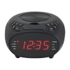 Gpx Dual Alarm Cd Clock Radio In Black