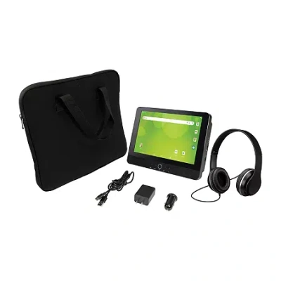 Gpx Entertainment+ Portable Dvd Player And 10in. Tablet In Black