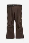 Gr10k Low Noise Straight Trousers In Brown