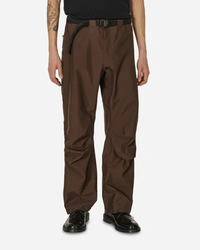 Gr10k 3l Wr Arc Pants Soil In Brown