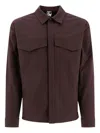 Gr10k Men's "alpha" Overshirt In Brown