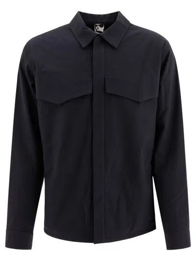 Gr10k "alpha" Overshirt In Blue