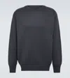 Gr10k Arsenico Wool Sweater In Grey