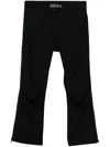 Gr10k Belted Straight-leg Trousers In Black