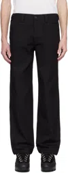 Gr10k Black 10000 Replicated Trousers In Black