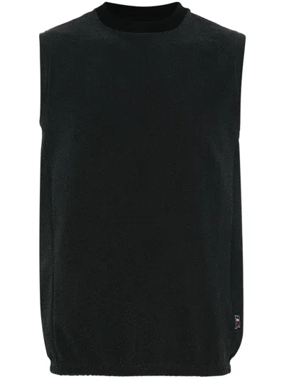 Gr10k Ibq Textured Vest In Schwarz