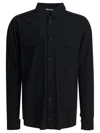 Gr10k Long Sleeve Shirt Chest Pockets In Black