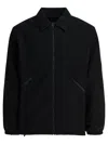 Gr10k Black Polyester Jacket In Black