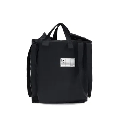 Gr10k Black Polyester Shoulder Bag