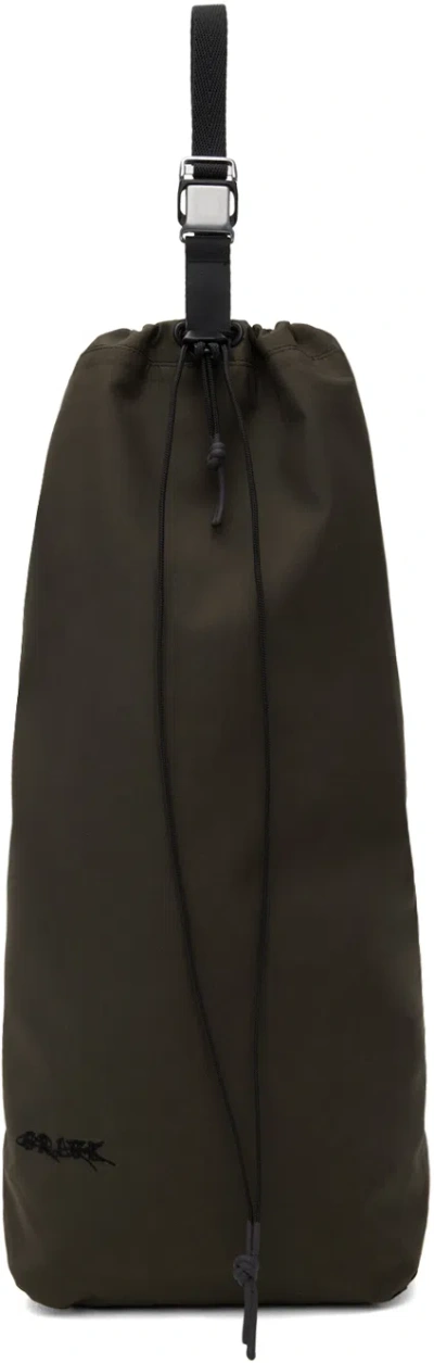 Gr10k Brown 3l Microgrid Bag In Soil Brown