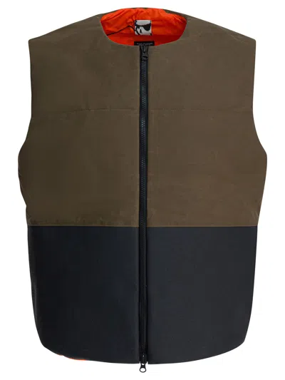 Gr10k Cotton Sleeveless Jacket Jackets And Coats Brown