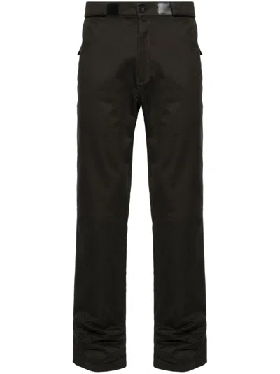 GR10K BROWN LOW NOISE COTTON TROUSERS