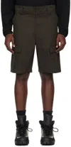 Gr10k Brown Operator Shorts In Soil Brown