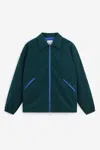 Gr10k Collar Reversible Jacket In Green