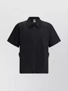 Gr10k Collared Shirt With Zipper And Pockets