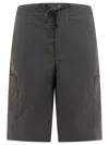 Gr10k Drawstring Waist Shorts With Roomy Pockets In Gray