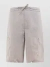 Gr10k Elastic Waistband Shorts With Back And Side Pockets