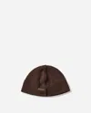 Gr10k Felted Hat Dark In Brown