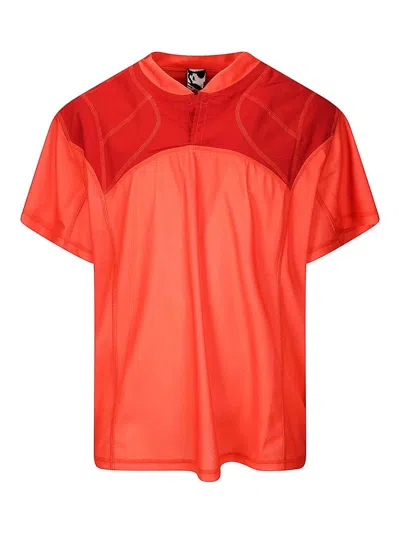 Gr10k Football T-shirt In Red