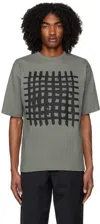 Gr10k Gray Erik Cruel T-shirt In Convoy Grey