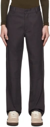 Gr10k Gray Mud Stop Trousers In Convoy Grey
