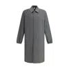 Gr10k Gray Polyamide Coat In Gray