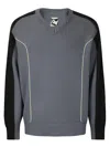 Gr10k Grey V-neck Sweater