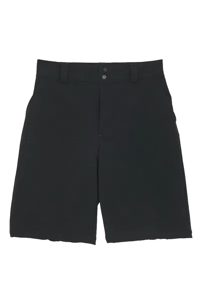 Gr10k Ibq® Storage Bermuda Shorts Men Black In Nylon