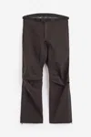 Gr10k Low Noise Straight Trousers In Grey