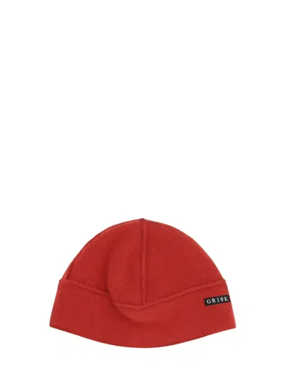 Gr10k Logo Hat In Red