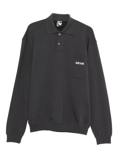 Gr10k Logo Jacket In Gray