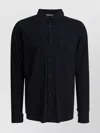 Gr10k Long Sleeve Shirt Chest Pockets In Black