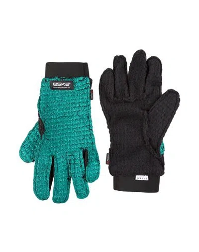 Gr10k Man Gloves Green Size 8 Polyester