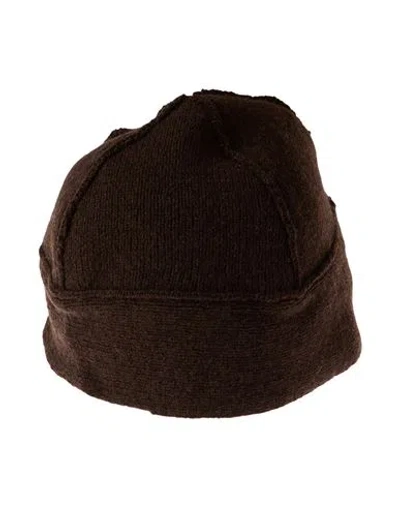 Gr10k Man Hat Dark Brown Size Onesize Wool