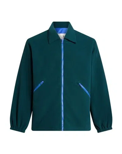 Gr10k Man Jacket Dark Green Size L Polyester