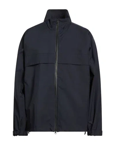 Gr10k Man Jacket Navy Size L Pes In Blue