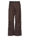 Gr10k Man Pants Dark Brown Size 34 Pes - Polyethersulfone, Polyurethane, Polyamide In Brown