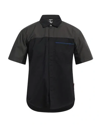 Gr10k Man Shirt Black Size Xl Pes - Polyethersulfone, Cotton