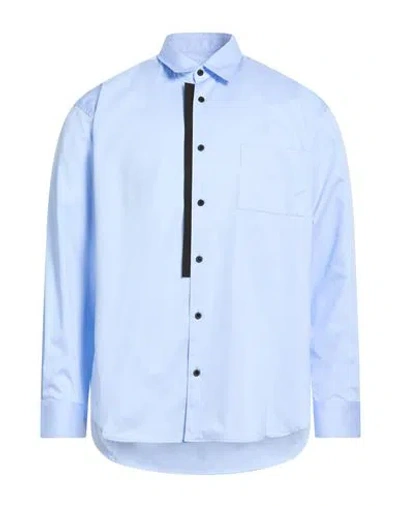 Gr10k Man Shirt Sky Blue Size Xl Cotton