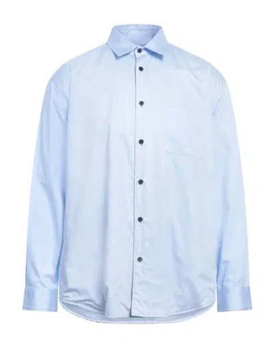 Gr10k Man Shirt Sky Blue Size L Cotton