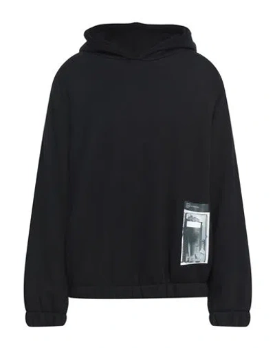 Gr10k Man Sweatshirt Black Size Xl Cotton