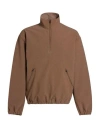 Gr10k Man Sweatshirt Khaki Size L Polyamide, Polyester, Elastane In Brown