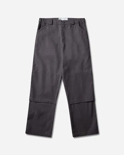Gr10k Men S 10004 Replicated Double Knee Pants Charcoal In Black