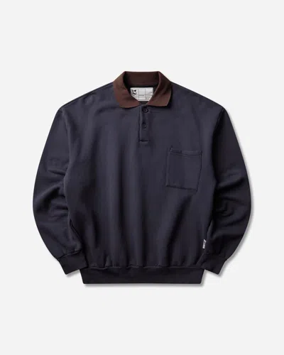 Gr10k Men S 30001 Replicated Polo Sweatshirt In Blue