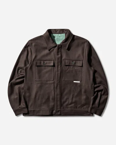 Gr10k Men S 40000 Replicated Short Jacket Dark In Brown